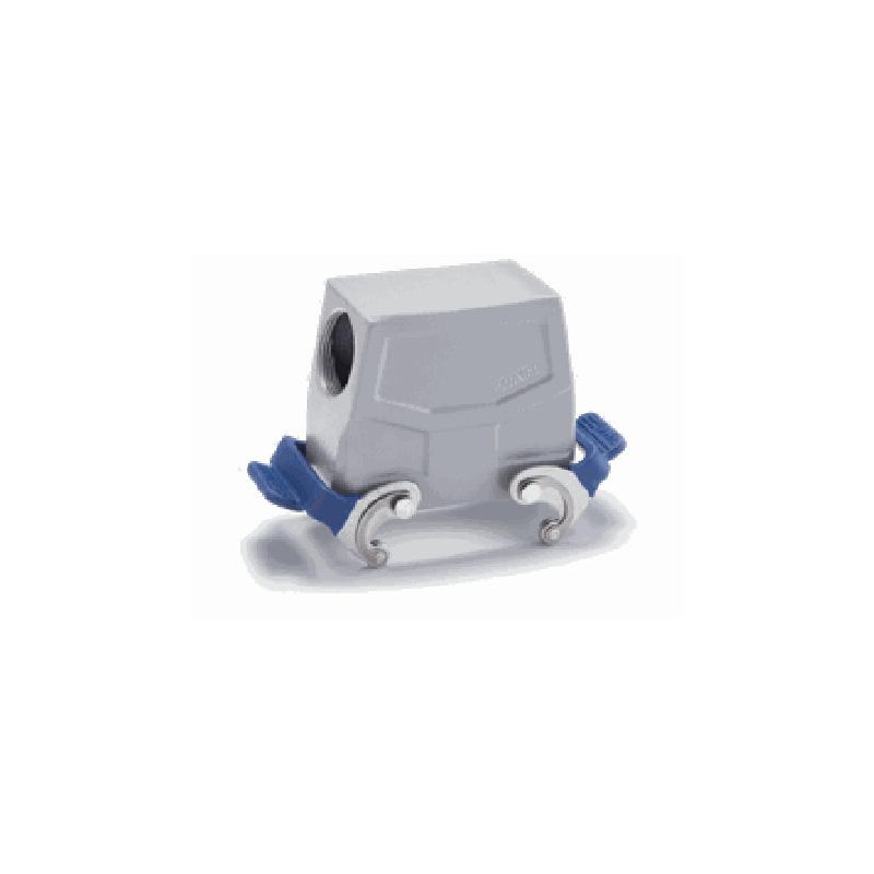 Capot 16B, Aluminium moulé sous pression, IP67, Sortie horizontale, M40